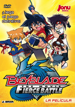 imagen de DVD: BeyBlade: The movie Fierce Battle.