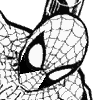 comic/personajes:Spiderman perseguido por Octopus de Jim Lee en B/N