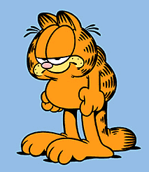 Garfield enfadado