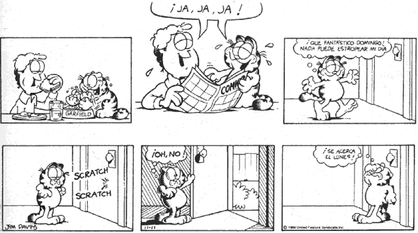 Tira publicada el 11 de Noviembre de 1984