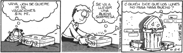 Tira publicada el 4 de Mayo de 1987