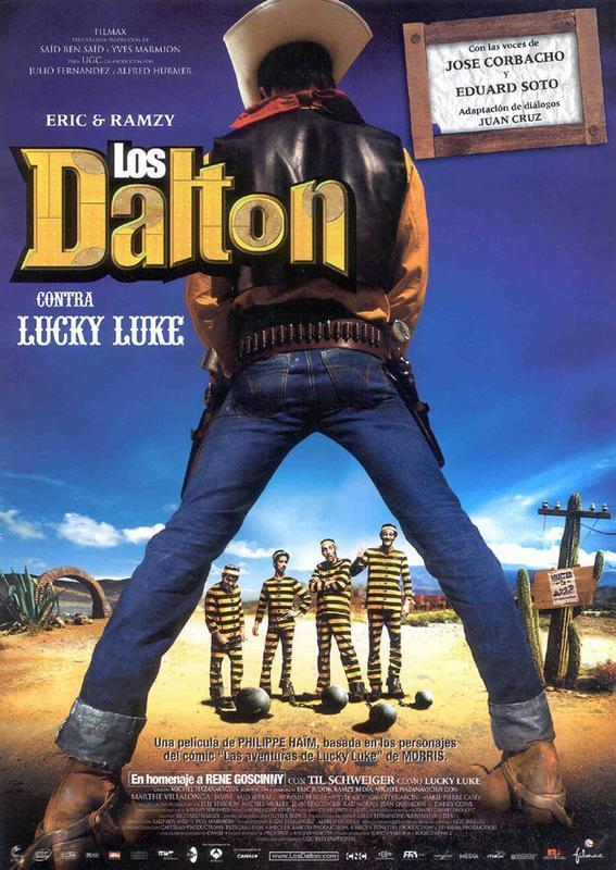 imagen de Los Dalton contra Lucky Luke
