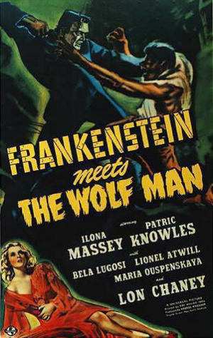 imagen de Frankenstein y el hombre lobo